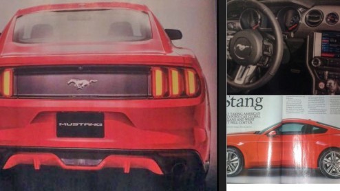 Ford Mustang wordt onthuld op 5 december. Nieuwe Ford Mustang 2014 laat zich zien.
