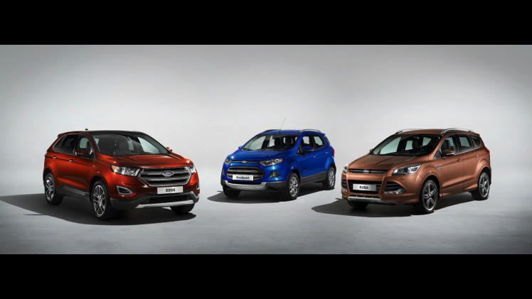 Europese versie Ford Edge beleeft zijn debuut op IAA Frankfurt. Ook krijgt de Ford Kuga en EcoSport in 2015 een facelift.