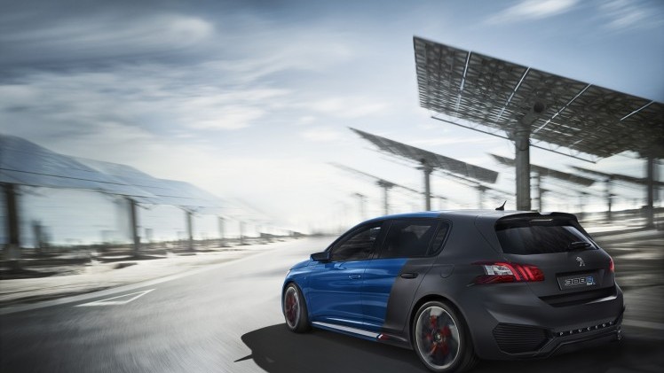 De ultieme Peugeot 308 is geen GT of GTi maar een 308 R HYbrid met 500 pk en 730 Nm, vierwielaandrijving en plug-in hybride techniek!