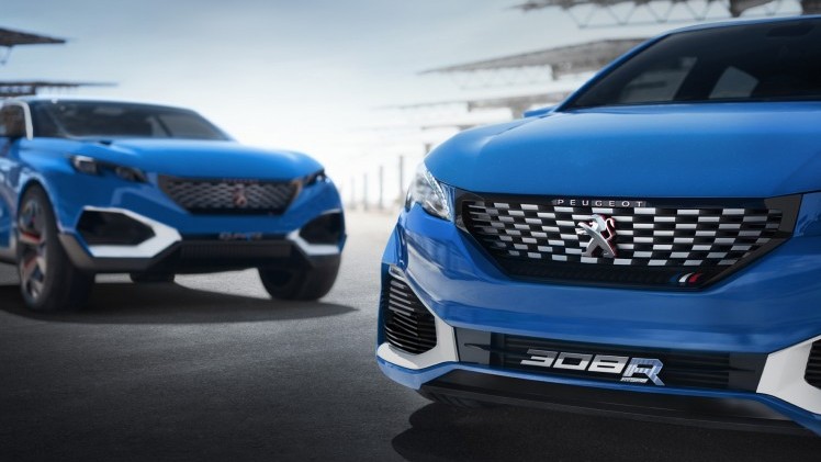 De ultieme Peugeot 308 is geen GT of GTi maar een 308 R HYbrid met 500 pk en 730 Nm, vierwielaandrijving en plug-in hybride techniek!