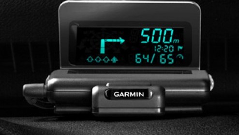 Garmin introduceert HUD+ head-up display navigatie met smartphone
