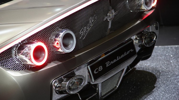 Spyker C8 Preliator met 525 pk naar de Autosalon van Geneve 2016.