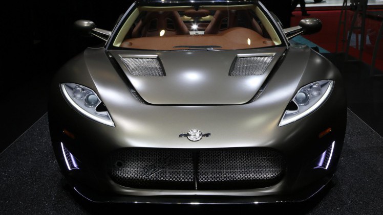 Spyker C8 Preliator met 525 pk naar de Autosalon van Geneve 2016.