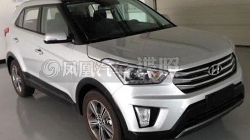 Hyundai had de onthulling van de ix25 gepland op 9 oktober, maar heeft niet kunnen voorkomen dat de compacte crossover vroegtijdig op internet is beland. Via een Chinese website zijn de eerste beelden