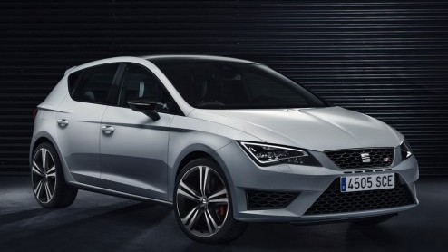 Via een Russische website zijn de eerste beelden van de Seat Leon Cupra gelekt. De toevoeging 280 doet al vermoeden wat het potentieel is van de potente Cupra is.