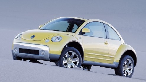 Al in 2000 maakten we kennis met de Volkswagen New Beetle Dune concept. Van een productieversie is het nooit gekomen. Op de NAIAS in Detroit debuteert wederom een Beetle Dune Concept.