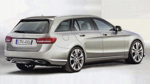 Op de komende NAIAS in Detroit toont Mercedes-Benz de nieuwe C-klasse aan het grote publiek. In eerste instantie als sedan. Via InAutonews is een eerste foto gelekt van de nieuwe C-klasse Estate.