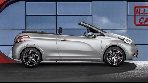 Als we de Franse media mogen geloven, stapt Peugeot met de cabrioletversie van de 208 af van het coup-cabriolet principe. Anders dan de 206 CC en 207 CC zou de dakloze 308 een softtop aangemeten.