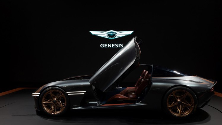 Genesis toont de Essentia concept voor het eerst in Korea.
