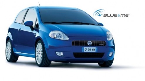 Fiat komt met een nieuwe uitvoering van de Grande Punto, de Fiat Grande Punto Edizione Blue & Me.