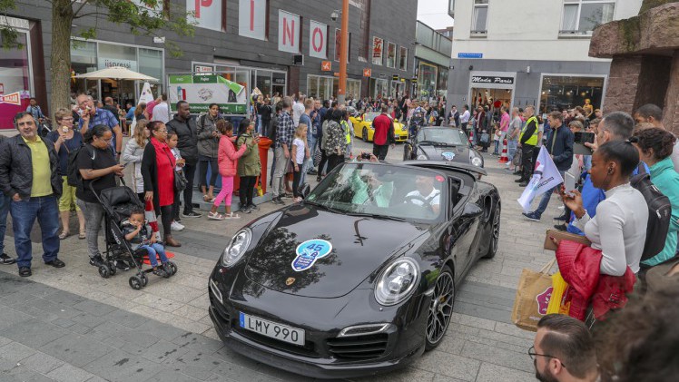De tweejaarlijkse Porsche Parade was dit jaar te gast in Nederland.