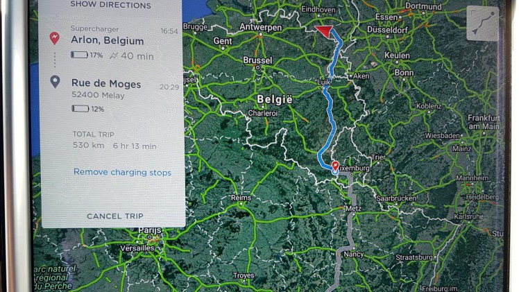 Tesla heeft een prachtig en efficient netwerk van snelladers waarmee het maken van lange reizen geen enkel probleem vormt in een groot deel van Europa.