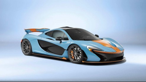 McLaren Special Operations gaat een McLaren P1 onder handen nemen. De opdracht: hij moet de Gulf-kleuren krijgen. Zo moet de auto eruit gaan zien.