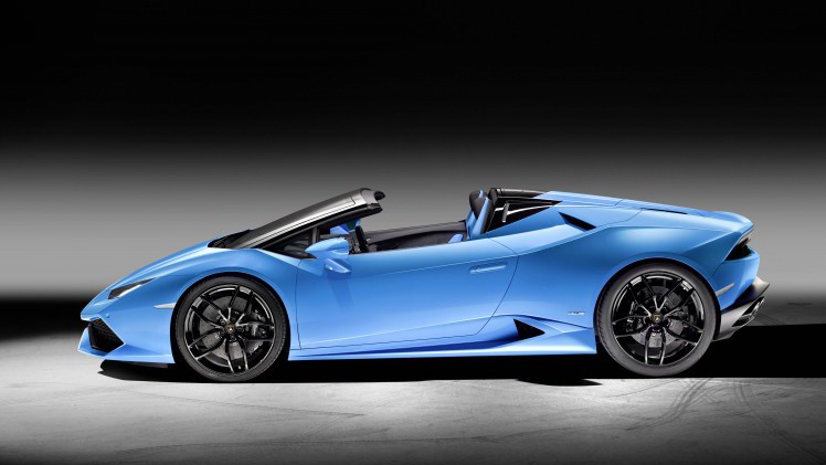 De Lamborghini Huracan LP 610-4 Spyder gaat los op IAA Frankfurt.