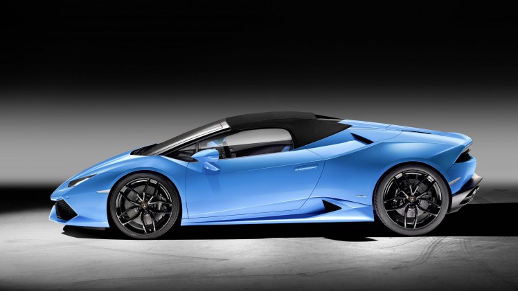 De Lamborghini Huracan LP 610-4 Spyder gaat los op IAA Frankfurt.