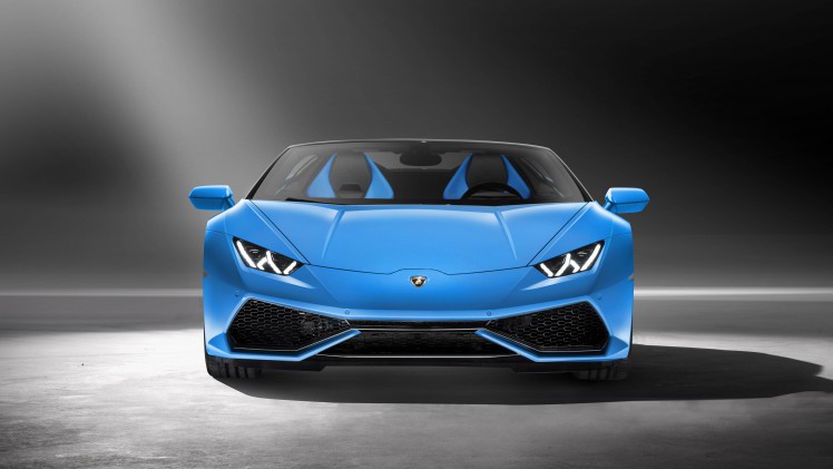 De Lamborghini Huracan LP 610-4 Spyder gaat los op IAA Frankfurt.