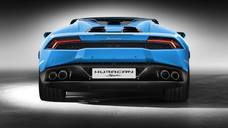 De Lamborghini Huracan LP 610-4 Spyder gaat los op IAA Frankfurt.