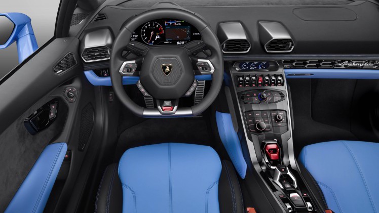 De Lamborghini Huracan LP 610-4 Spyder gaat los op IAA Frankfurt.