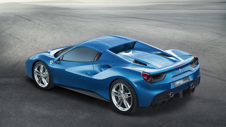 Ferrari 488 ook als Spider.