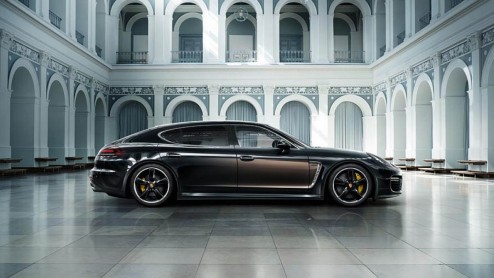 Porsche Panamera Exclusive Series in een oplage van 100 stuks. Presentatie op de Los Angeles Auto Show.