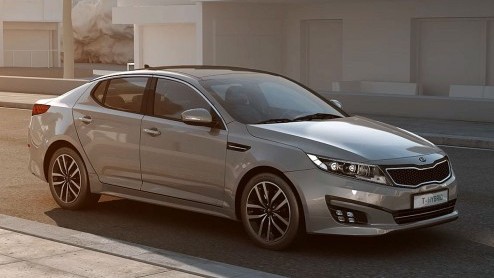 Kia Optima T-Hybrid is innovatieve dieselhybride met elektrische turbo en 48V batterij.