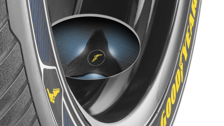 Goodyear werkt aan de perfecte band voor de zelfrijdende auto, een band die met sensoren de toestand van de band en het wegdek informeert aan de autonoom rijdende auto, ten behoeve van meer veiligheid