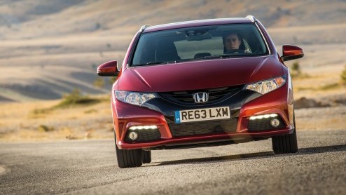 Autotest Honda Civic Tourer 1.6 i-DTEC, die in februari 2014 op de markt komt.