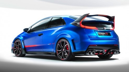 Honda Civic Type R 2015 krijgt 2.0 liter turbomotor met VTEC-techniek en 280 pk. Hij maakt zijn debuut op de autosalon van Parijs.