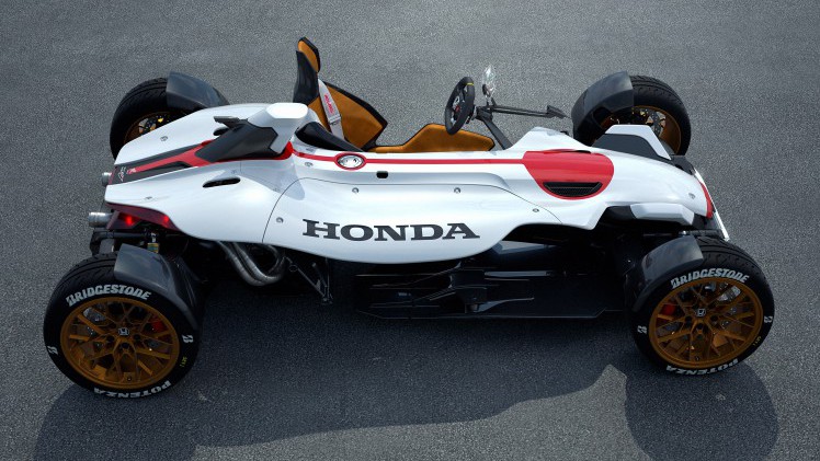 Honda Project 2&4 racer is het eindresultaat van een designwedstrijd, powered by de 999cc grote RC213V racemotor met 215 pk.