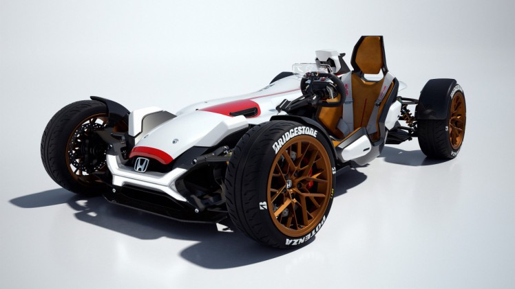 Honda Project 2&4 racer is het eindresultaat van een designwedstrijd, powered by de 999cc grote RC213V racemotor met 215 pk.