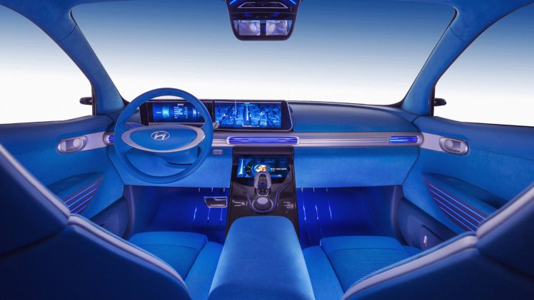 Hyundai laat op 8 en 9 december op het Energy Island congres de FE Fuel Cell concept zien.