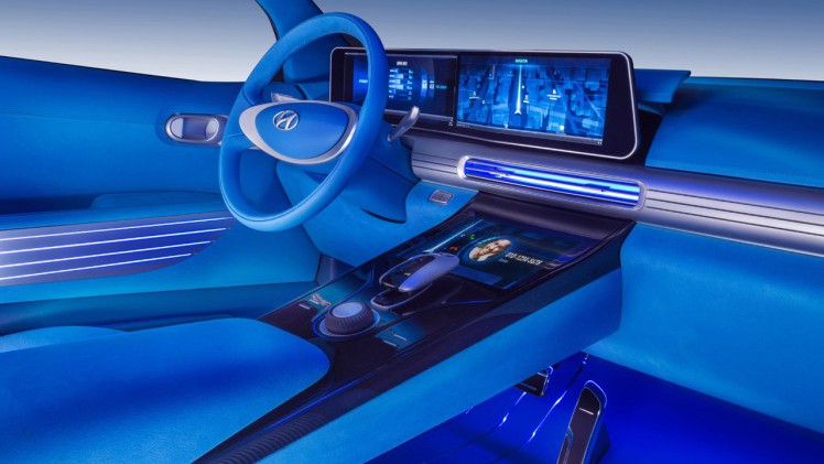Hyundai laat op 8 en 9 december op het Energy Island congres de FE Fuel Cell concept zien.