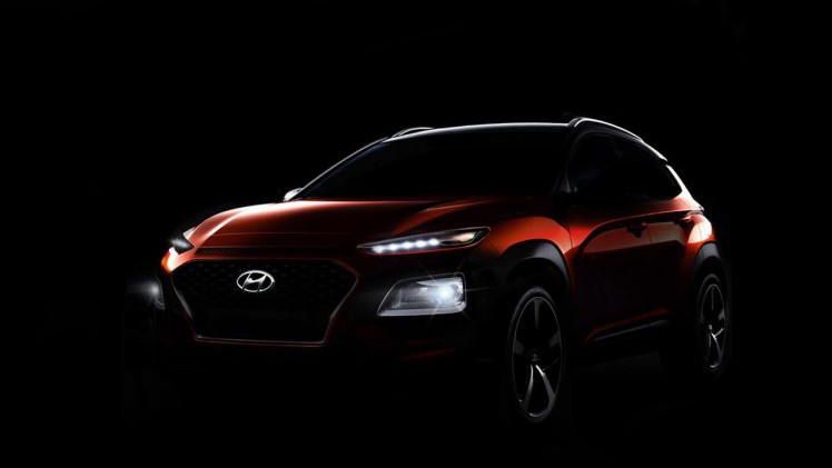 Hyundai laat steeds meer los van de Kona, de B-segment SUV die later die jaar verschijnt.