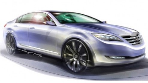 Er gaat een nieuwe speler opstaan in de klasse van de luxe limousines. De fabrikant die het de 7-serie / S-Klasse / A8 moeilijk gaat maken komt uit onverwachte hoek. Het is Hyundai die de handschoen g