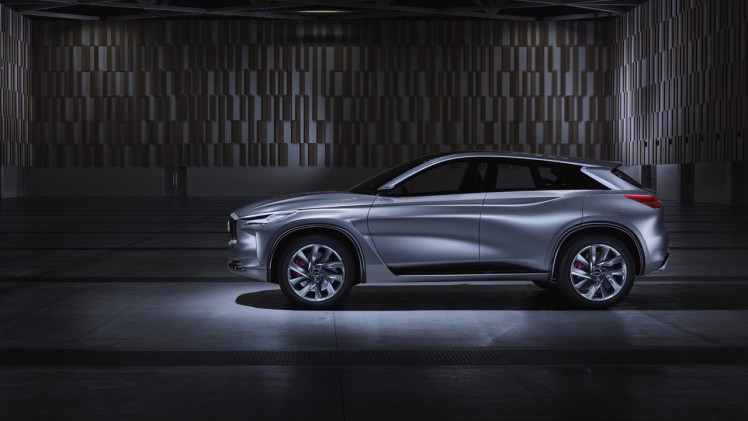 Infiniti presenteert QX Sport Inspiration als voorbode van de QX50, die zijn leven begon als Infiniti EX SUV.