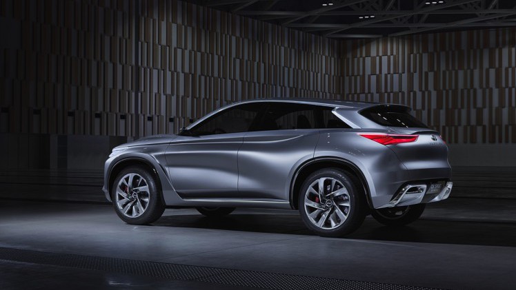 Infiniti presenteert QX Sport Inspiration als voorbode van de QX50, die zijn leven begon als Infiniti EX SUV.