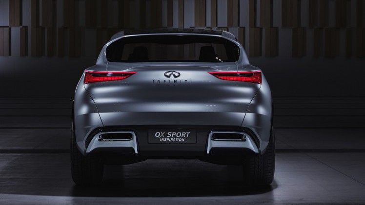 Infiniti presenteert QX Sport Inspiration als voorbode van de QX50, die zijn leven begon als Infiniti EX SUV.