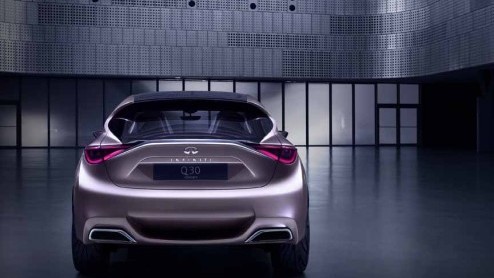 Infiniti Q30 en crossover QX30 gaan vanaf 2015 in productie