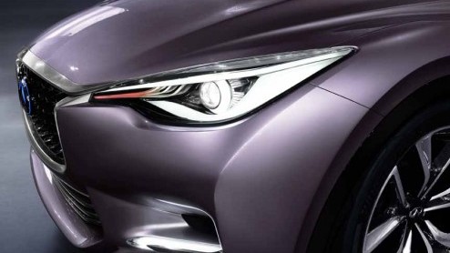 Infiniti Q30 en crossover QX30 gaan vanaf 2015 in productie