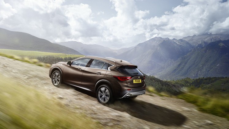 Infiniti introduceert QX30, een crossover op basis van de Q30. De stoere versie is nu onthuld op de Los Angeles Motor Show.