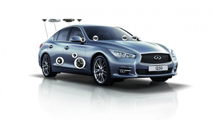 Infiniti Q50 klinkt als de beste als Sound Studio by Bose.
