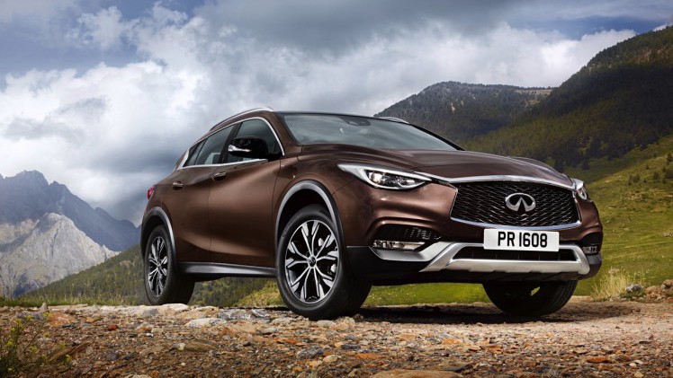 Infiniti QX30 naar Nederland met 2.2d AWD en DCT-7 automaat. Het betreft een hoger staande Q30 voorzien van meer offroad looks.