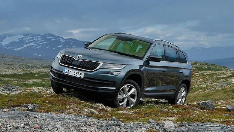 Alle details over het onthulde interieur van de Skoda Kodiaq.