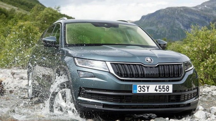Alle details over het onthulde interieur van de Skoda Kodiaq.