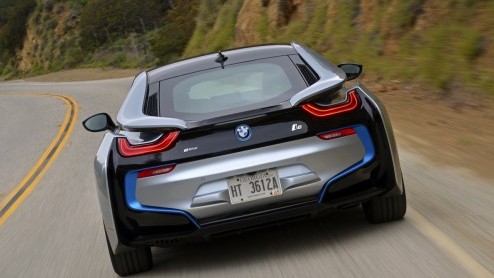 BMW i8 rijtest, volledig elektrisch als het moet en maximaal 360 pk.