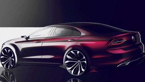 Eerder deze maand presenteerde Volkswagen de New Midsize Coup Concept op de Beijing Motor Show in China. De Aziatische productieversie is reeds in het wild gesnapt, zonder enige vorm van camouflage.