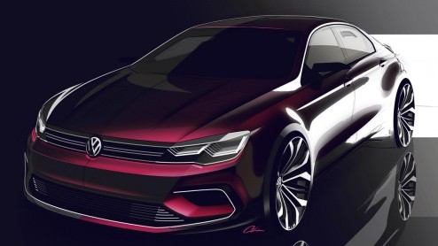 Eerder deze maand presenteerde Volkswagen de New Midsize Coup Concept op de Beijing Motor Show in China. De Aziatische productieversie is reeds in het wild gesnapt, zonder enige vorm van camouflage.
