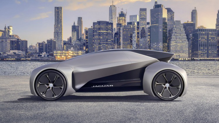 Jaguar lanceert de Future-Type een concept voor 2040.