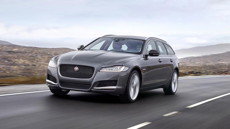 Jaguar komt in het najaar met de nieuwe generatie XF Sportbrake, een langgerekt ogende, sierlijn gelijnde stationwagon.
