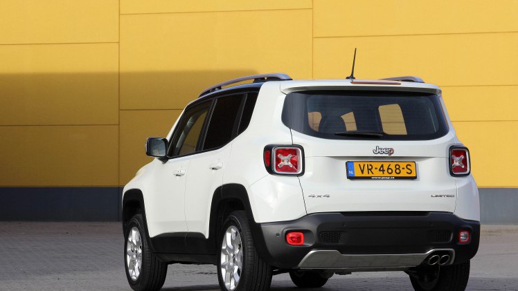 De nieuwe Jeep Renegade Van is de uitvoering op grijs kenteken voor ondernemers.